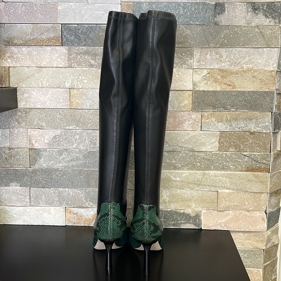 JIMMY CHOO Myka 85mm Leather Boot - Picture 13 of 17